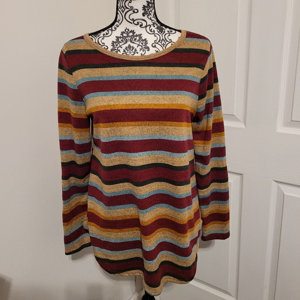 Viamor striped long sleeve shirt‎